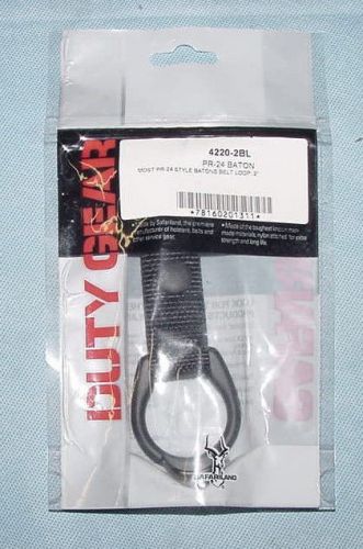 Safariland nylok baton ring - model 4220 - 2bl pr-24 baton 2&#034; belt for sale