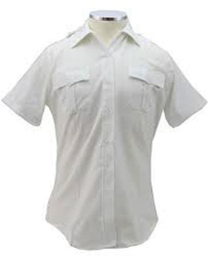 Elbeco paragon womens white uniform shirt short sleeve size 34 for sale