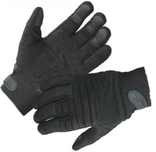 Hatch MG100 Black Chamude Synthetic Leather Palm Mechanic&#039;s Gloves X-Large