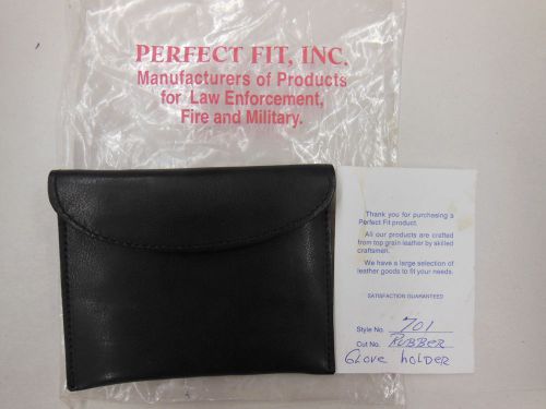 Leather Glove Holder Style # 701 Belt Attachment &amp; works great f/ Cards etc. NEW