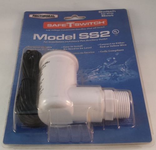Rectorseal safe-t-switch ss2 condensate overflow shutoff switch for sale