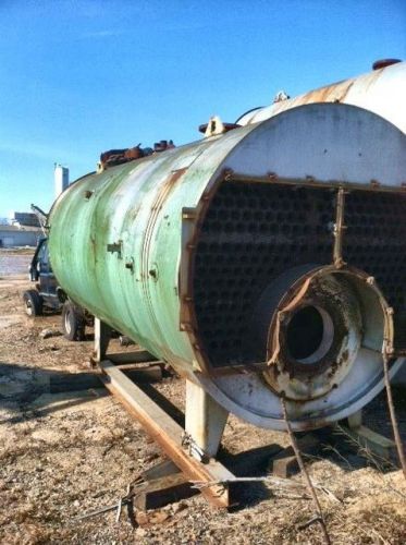 175 horsepower, 150 psig north american steam boiler vessel - parts missing for sale