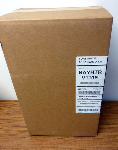 BAYHTRV110E Supplementary Heater Model BAYHTRV110EA