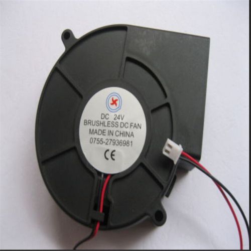 Reliable Black Brushless DC Cooling Blower Fan 2 Wires 5015S 12V 0.06A 50x15mm