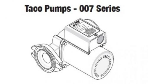 Taco pumps - 007 series for sale