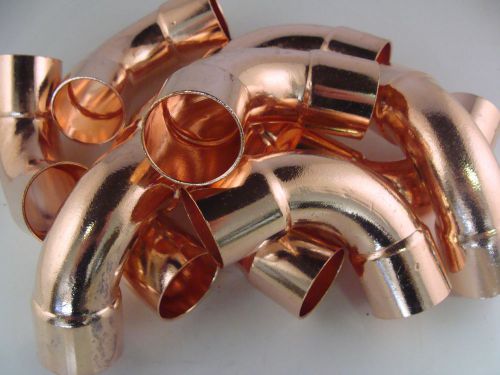 10 copper elbow hvac/r 90 lt el cxc - 1-1/8&#034;od 1&#034;id a/c refrigeration fittings for sale
