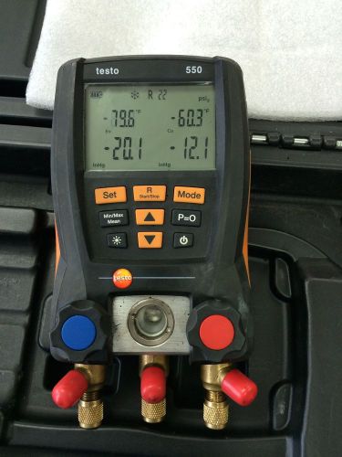 Testo 550 - Digital Mainfold - HVAC TOOL