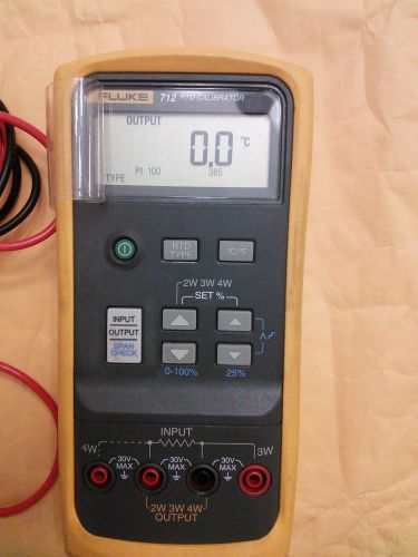 Fluke 712 RTD Temperature Calibrator