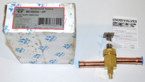 Sporlan ME10S250 Solenoid Valve  5/8 &#034; ODF Solder Extended Connections Less Coil