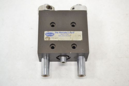 NEW FABCO-AIR FSS-417 THE PANCAKE LINE DOUBLE ROD PNEUMATIC CYLINDER B249786