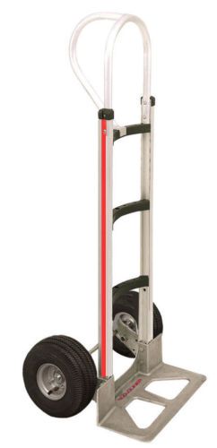 Magliner Aluminum Modular Hand Truck with Verticle Loop Handle &amp; Curved Frame