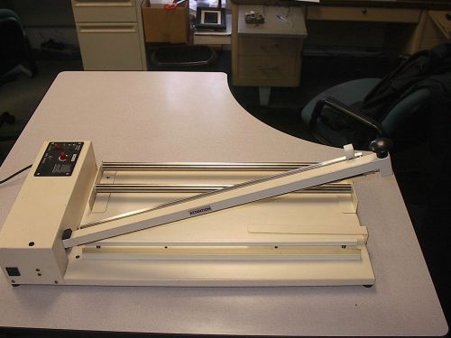24&#034; bar packaging impulse sealer shrink wrap system machine heat seal roller for sale