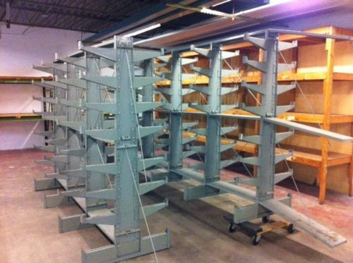 Steel Racking 36&#034; Compartments 6&#039; Tall