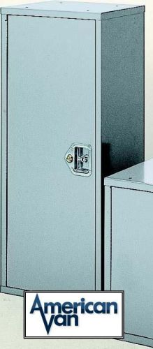 Lockable upright 44&#034;h cabinet for van or truck storage from american van for sale