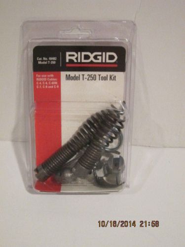 Ridgid 48482 T-250 5-Piece Tool Kit, FREE SHIPPING, BRAND NEW IN SEALED PACKAGE!