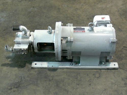 Nachi eckerle ip pump model h-4b-32-20 pump w/ 20 hp (15 kw) mitsubishi motor for sale