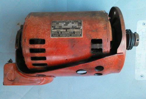 BELL &amp; GOSSETT M80080 BY AC 3/4HP 208-230/460V 1750RPM 3PH MOTOR D250308