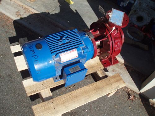 American marsh high efficiency 15hp 230/460 volt  motor and rec 1800 rpm pump for sale