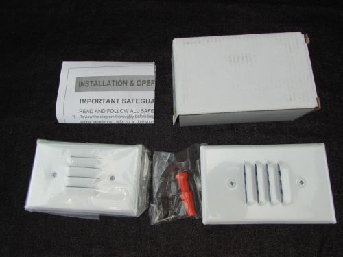 Nib  mcphilben white emergency lighting led mini step-lite instruction book for sale