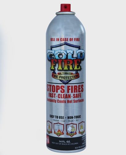 Cold Fire Extinguisher - 13.5 fl oz Spray Can Non-toxic- For Home, Car &amp; More!