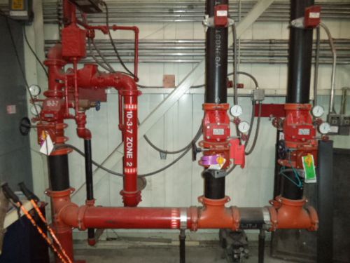 used industrial fire suppression system