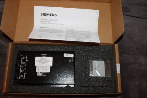 Siemens D2325CPS Single Mode Fiber Optic Interface Module NEW! 500-650019