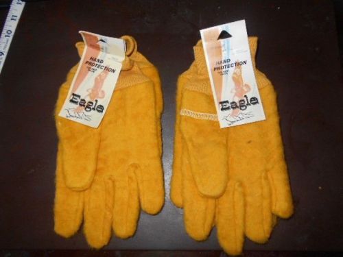 2 pairs of Eagle Irregular Hand Protection soft gloves#13274