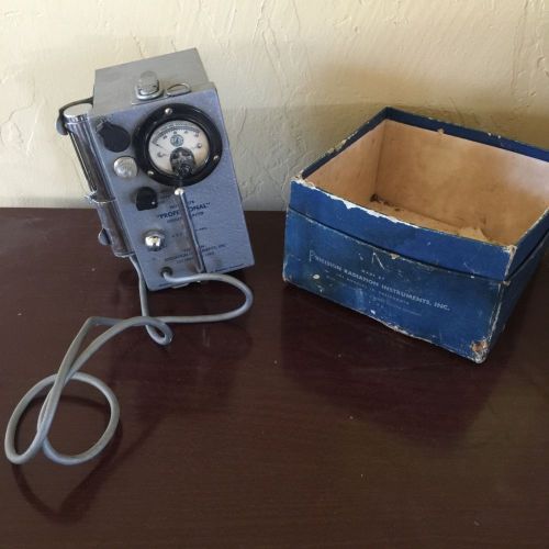 Vintage Geiger Counter Precision Radiation Instrument Professional Model 107B