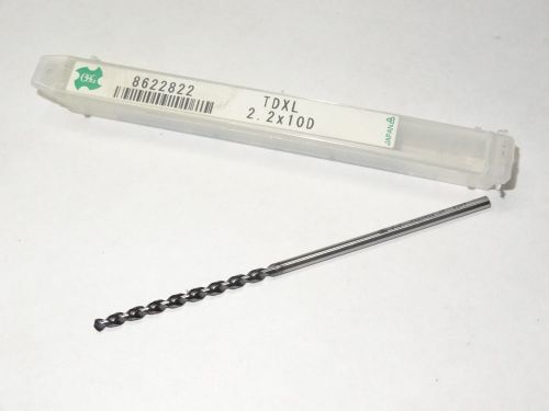 OSG 2.2mm 0.0866&#034; WXL Fast Spiral Taper Long Length Twist Drill Cobalt 8622822