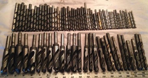 Machinist lathe tools nice lot of 88 drill bits for sale