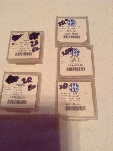 Lot of 5 amec 1 13/16&#034; spade drill inserts for sale