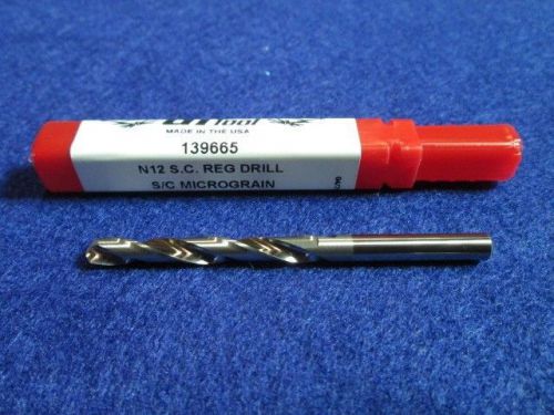 Gi tool 139665 #12 wire (.1890) solid carbide drill jobber length usa made for sale