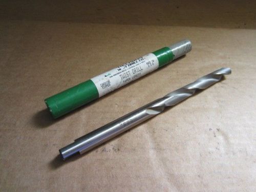 NOS Precision Twist Drill Carbide Tipped Taper Length Drill Bit 1/2&#034; Straight Sh