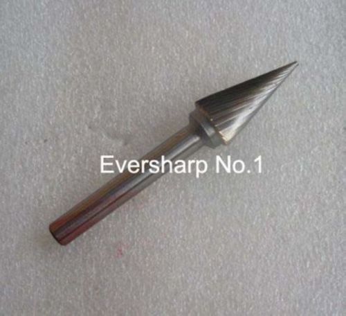 New 1 pcs Solid Carbide Rotary File/Burr Conical pointednose 12 mm Burrs M1225