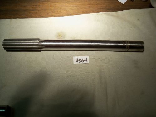 (#4504) used machinist .873 inch straight shank chucking reamer for sale