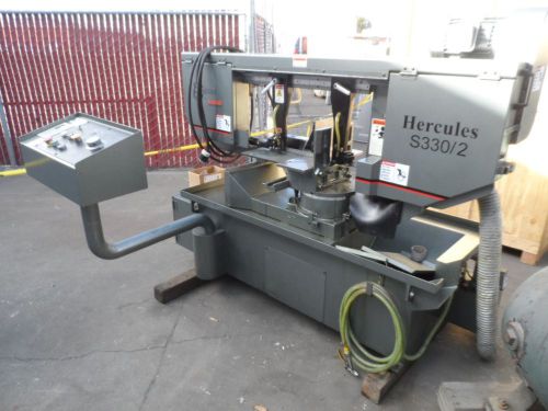 Marvel s330/2/hv horizontal mitering band saw w/ hydraulic vise &amp; 330 sfpm for sale