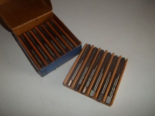 Lot of 12 Greenfield Tap &amp; Die 1/4 x 28NF H1 5303 High Speed Plug Taps