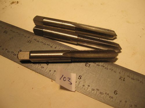 3 pc m8 x 1 north american gh-7 5f 2fl 2 flute plug (103) for sale