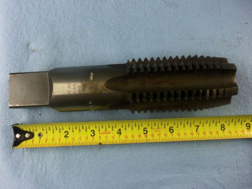 2&#034; 4 1/2 nc tap ch 7 usa made machine shop machinist tool shop cutting tools for sale