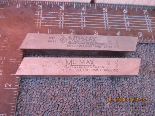 2 5/8&#034; x 5/8&#034; x 4-1/2&#034; cleveland mo-max high speed lathe turning bits machinist for sale