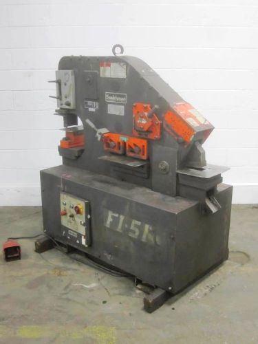 (1) scotchman 51-ton fully integrated type hydraulic ironworker - used - am12716 for sale