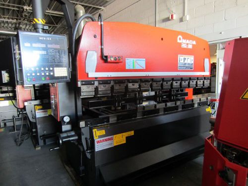 1984 amada press brake rg80 w/ nc9ex  3 axis cnc for sale