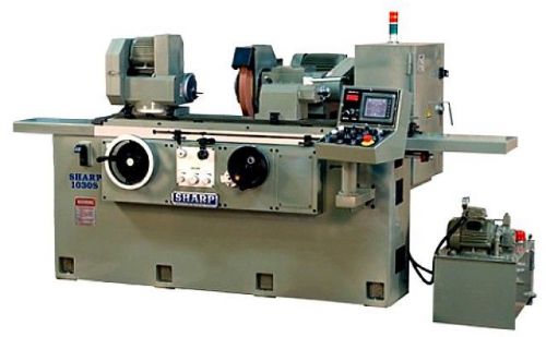 10&#034; Dia. 30&#034; L Sharp OD1030S OD GRINDER, Automatic Infeed system