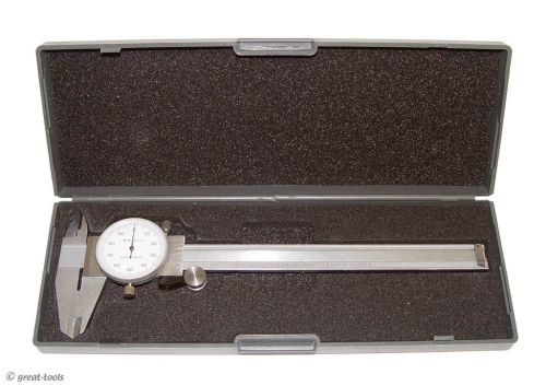 NEW 6&#034; DIAL CALIPER - precision measuring tool tools calipers measurement