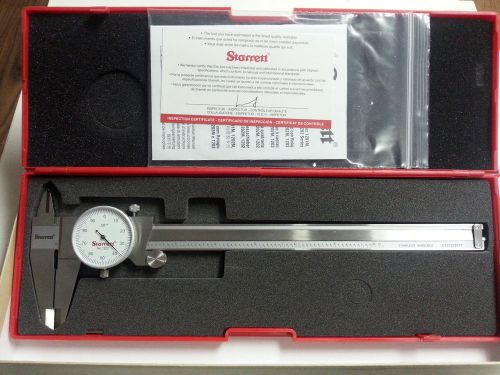Starrett 1202-8 dial caliper 0-8&#034; edp no. 66979 for sale
