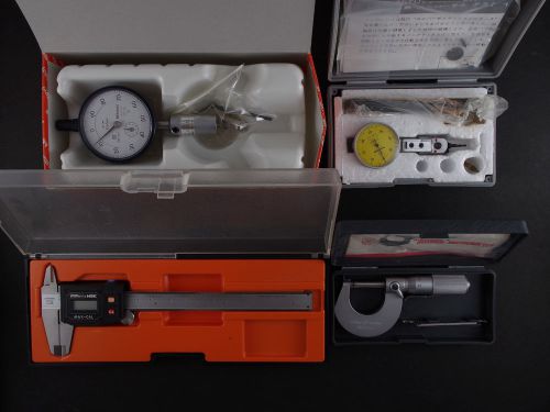 Mitutoyo, nsk -- metric tools test indicator, depth gauge, micrometer, etc for sale