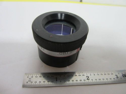 Optical metrology keuffel esser lens 712656 ?? target as is optics bin#hi-24 for sale