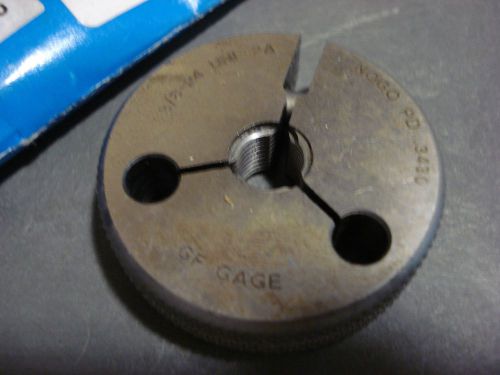 GF Gage &#034;GO&#034; Gauge 3/8-24 UNF-24 Ring Thread Tool Machine Tools Machinists Test