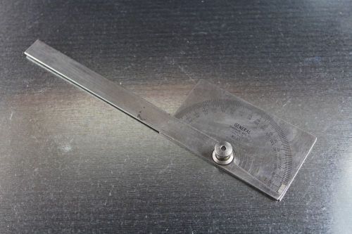 GENERAL STEEL PROTRACTOR NO. 17 STAINLESS USA!