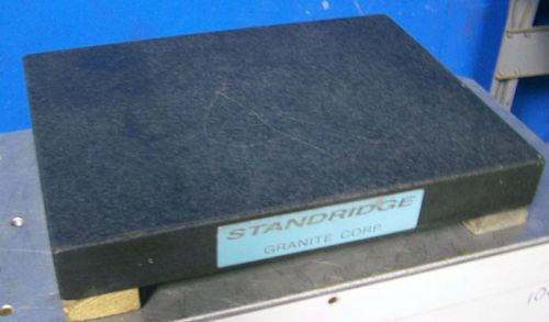 Standridge granite surface / inspection plate 24&#034;x18&#034; grade b 3&#034; thick for sale